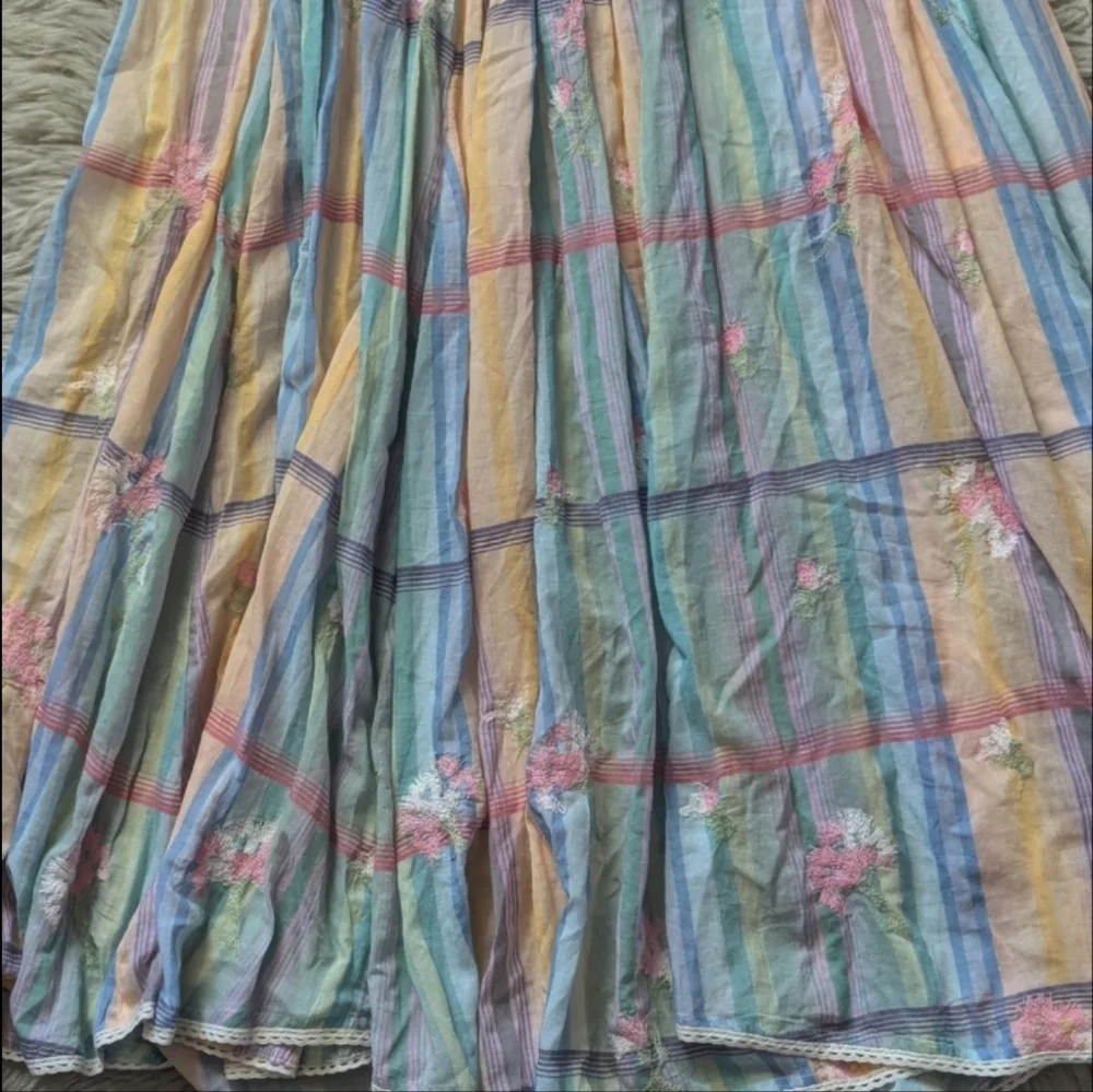 NWT RARE Free People Willow Maxi Dress in Multi ASO Bravo - Picture 9 of 14